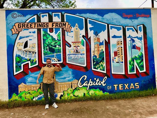 Greetings From Austin Mural
